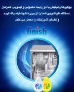 بوگیر ماشین ظرفشویی فینیش | از بین بردن بوهای ناخوشایند و طراوت طولانی | Finish Dishwasher Freshener
