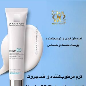کرم مرطوب‌کننده و ضدچروک Hyalu B5 Rich لاروش پوزای | آبرسان قوی و ترمیم‌کننده پوست خشک و حساس La Roche-Posay Hyalu B5 Rich Cream | Intense Hydrating & Anti-Wrinkle Care for Dry and Sensitive Skin