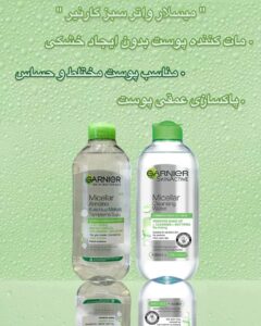 میسلار واتر پاک‌کننده گارنیر مناسب پوست مختلط و چرب Garnier SkinActive Micellar Cleansing Water for Combination & Oily Skin