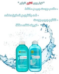 تونر پاک‌کننده منافذ گارنیر پیور اکتیو Garnier Skin Naturals PureActive Pore Purifying Toner