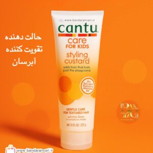 حالت‌دهنده کودک کانتو مناسب موهای بافت‌دار و فر Cantu Care For Kids Styling Custard – Gentle Hold for Textured Hair